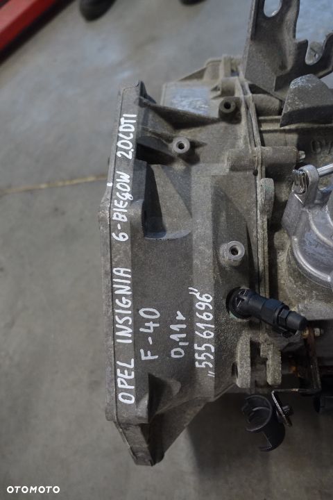 Skrzynia Biegów 2.0 CDTI F40 Opel Insignia A 160KM 6 biegowa Manual nr 55561696 - 3