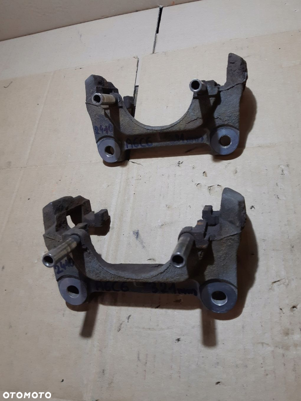AUDI A6 C6 JARZMO ZACISKU PRZÓD 321MM - 2