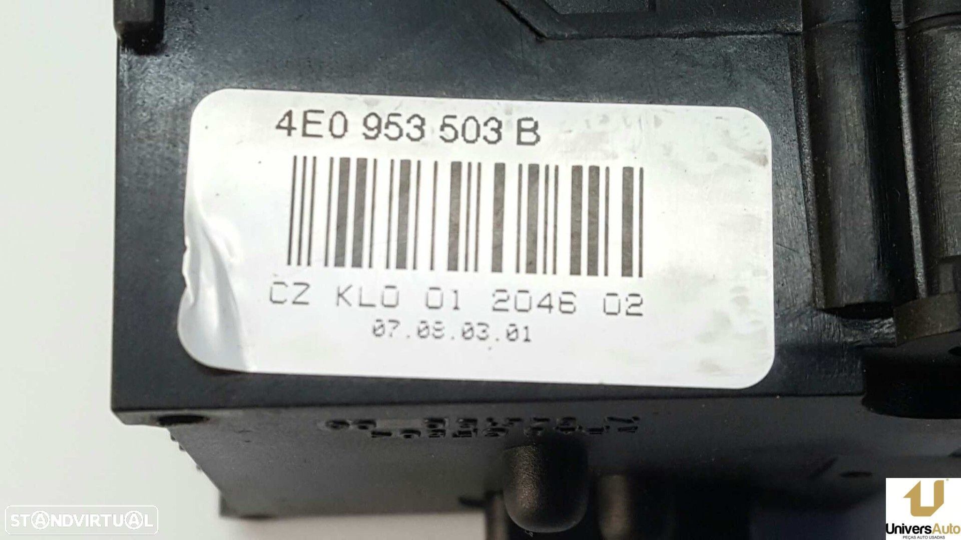 COMANDO DO LIMPA-VIDROS AUDI A4 CABRIO (8H) 2.5 TDI - 4
