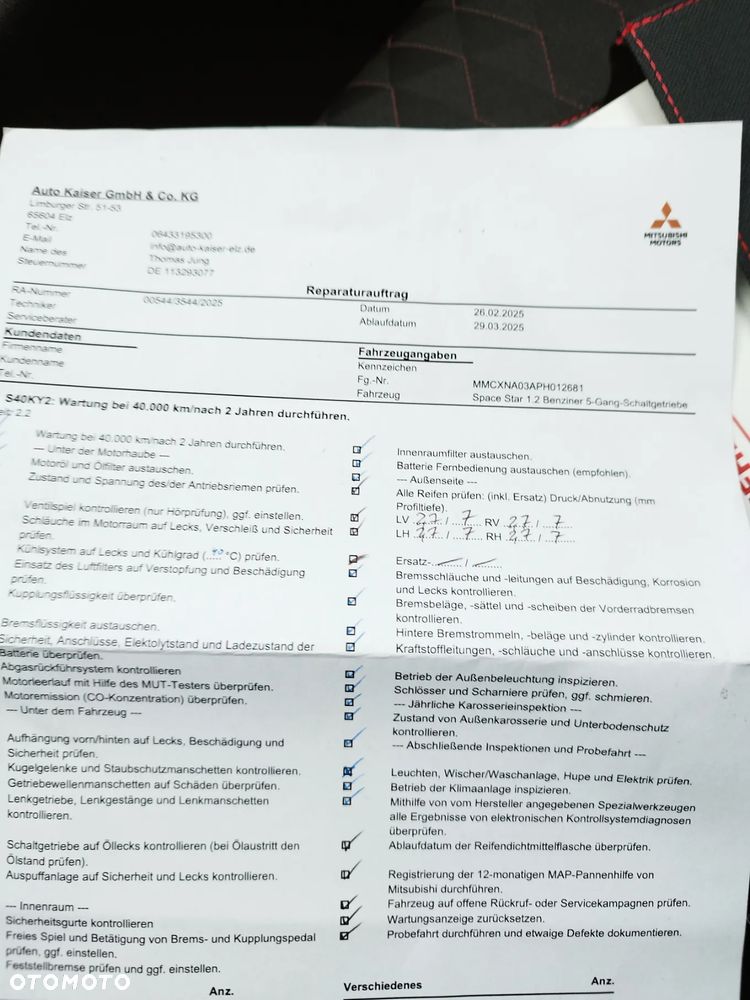 Mitsubishi Space Star 1.2 AS&G Invite SDA - 30