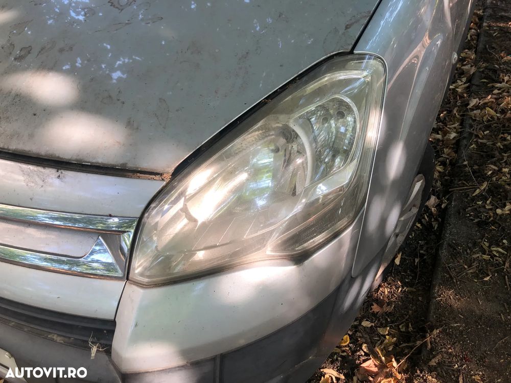 Bara fata completa cu masca grila Citroen Berlingo 2012 gri argintiu - 7