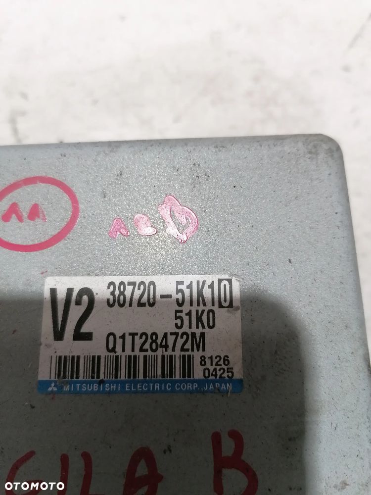 OPEL AGILA B 09r STEROWNIK MODUŁ  WSPOMAGANIA 3872051K10 - 2