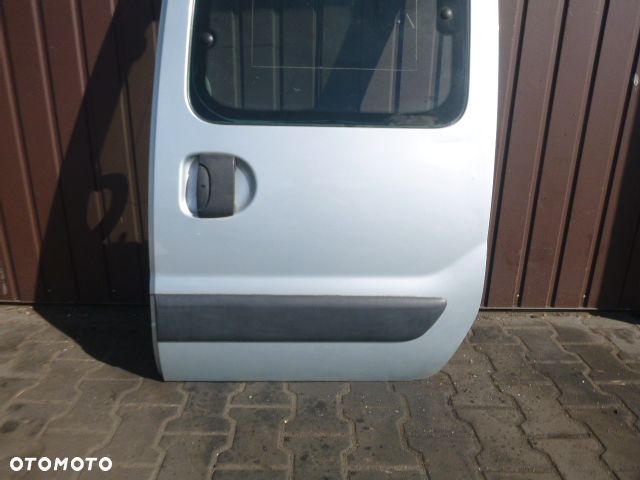 DRZWI LEWE BOCZNE PRZESUWNE SUWANE KOMPLETNE RENAULT KANGOO I LIFT KOLOR TEB64 03-08 - 3