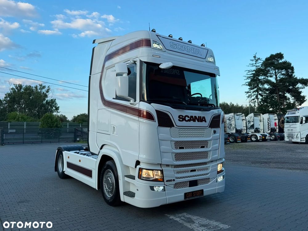 Scania S450/PODUSZKA P+T/KLIMA P./ ON 1200/RETARDER/SPROWADZONA/ - 4