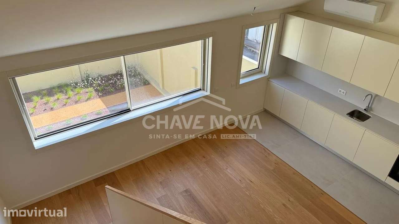 T1 Duplex Mezzanine c/ 2 WC's e lugar de garagem, em Matosinhos Sul. - Grande imagem: 4/22