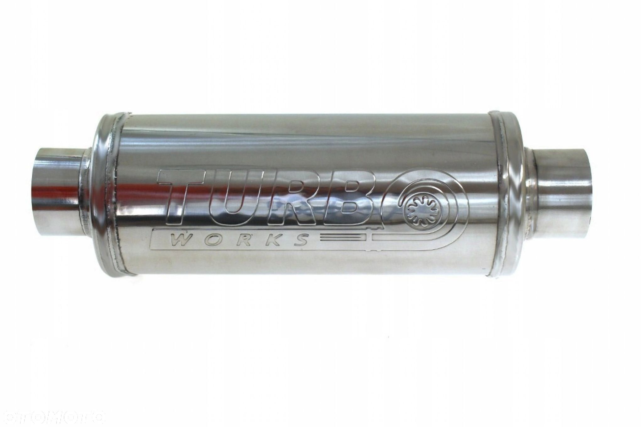 Tłumik Środkowy 70mm TurboWorks RS 304SS 450mm - 1