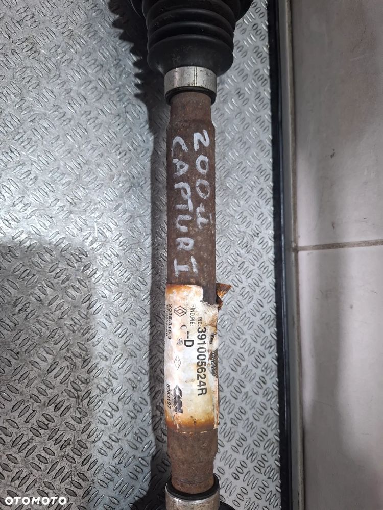 Półoś prawa długa Renault Captur I 1,2 TCE 2015 rok nr 391005624R - 3