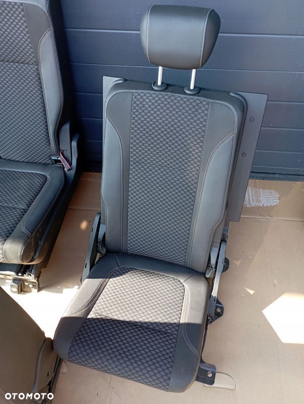 OPEL ZAFIRA C FOTELE KANAPA SIEDZENIA GRZANE PASY TYŁ KOMPLET EUROPA - 9