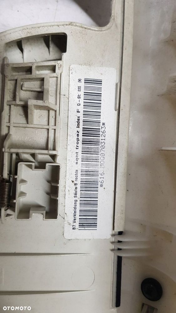 osłona słupka przód tył VW Passat B7 - 10