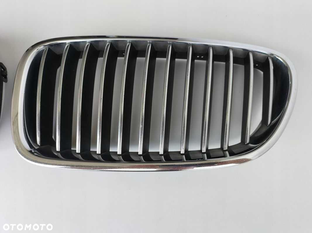 ATRAPA CHŁODNICY LEWA I PRAWA NERKA ZDERZAKA GRILL BMW 5 F10 F11 188013 - 2