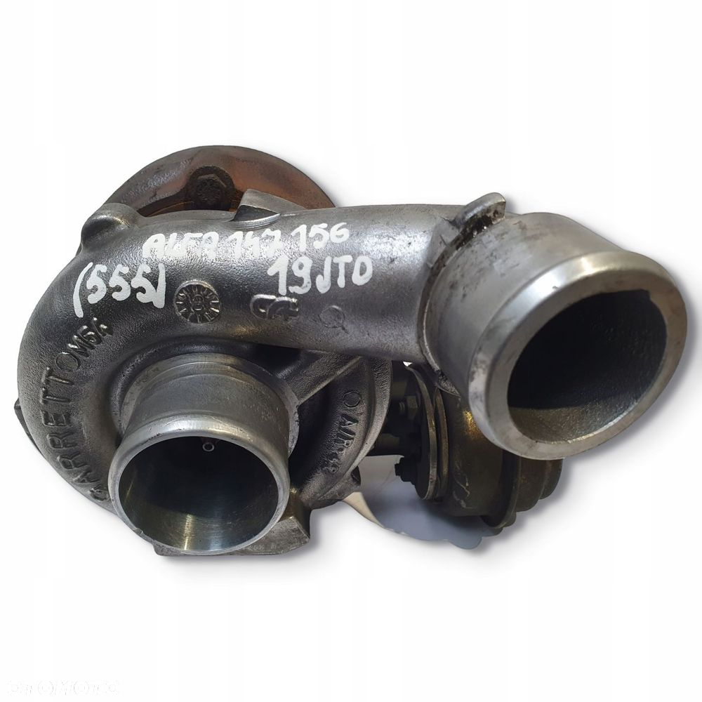 TURBOSPRĘŻARKA Alfa Romeo 147 1.9 JTD turbo 55191596 - 4
