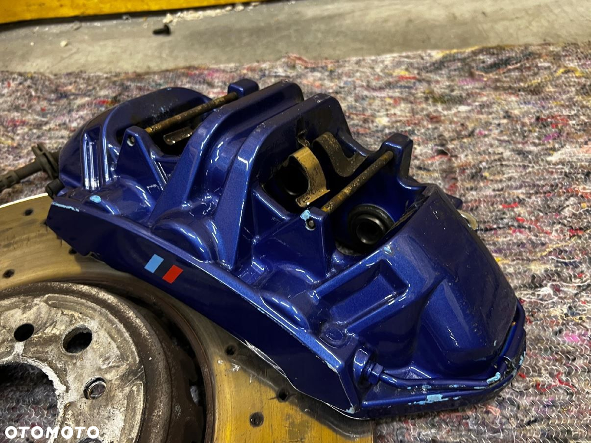 KOMPLET TARCZE HAMULCE ZACISKI PRZÓD TYŁ M-POWER BMW M5 F90 - 8