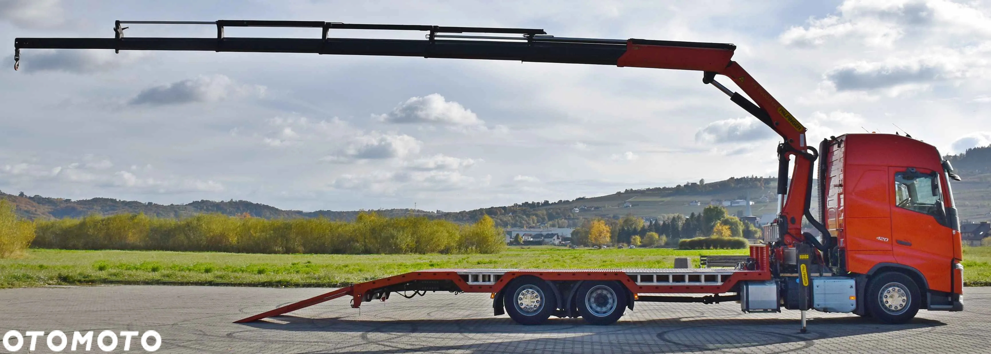 Volvo FH 420 * LAWETA 7,90 m + PK 26002 - EH D + PILOT / STAN BDB - 6