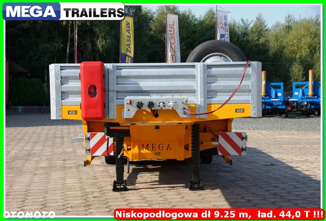 Mega Niska podłoga, DMC 54 T, oś skrętna, najazdy HYDRULICZNE 4,0 M !!! - 8