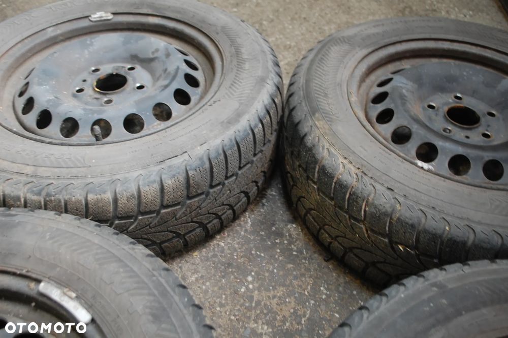 KOŁA FELGI STALOWE + OPONY ZIMOWE 2150968 5X112 ET43 6J 195/65R15 VW TOURAN I CADDY AUDI A3 SKODA SEAT - 7