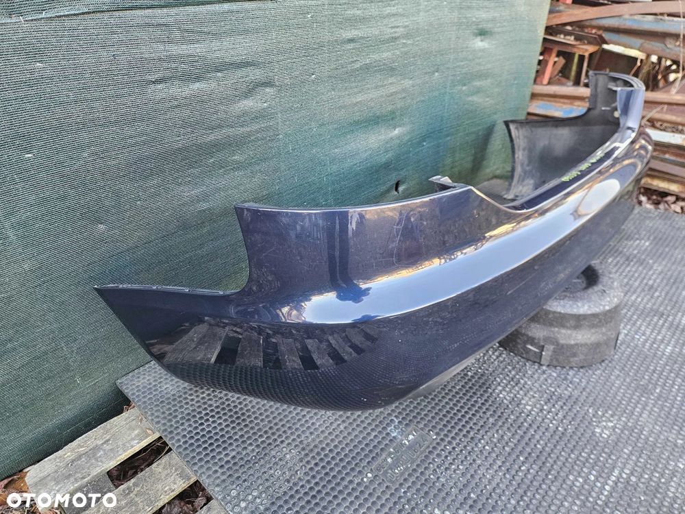 Zderzak Tył Tylny 4F5807511A 4F0807521A Granatowy LZ5D Dwa Wydechy Dyfuzor Audi A6 C6 Sedan - 4