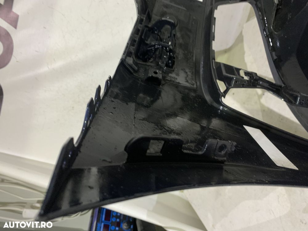 Bara fata Audi A6, C8, 2018, 2019, 2020, 2021, 2022, 2023, cod origine OE 4K0807437, cu gauri pentru spalatori faruri si senzori de parcare (4). - 11