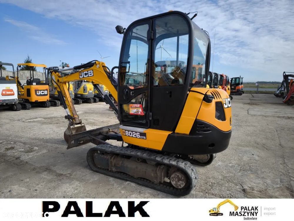 JCB Mini koparka JCB 8026 , 2018 rok / JCB 8025 - 3
