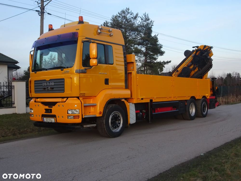 MAN TGA 26.430 6x2 HDS Palfinger 44002 8 wysowow+JIB060 kosz do podnoszenia osób sprowadzony z Niemiec idealny - 2