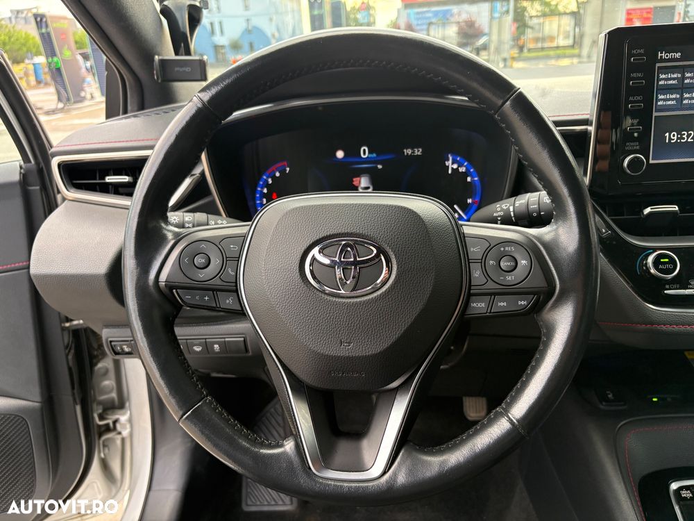 Toyota Corolla 1.8 HSD Exclusive interior Negru - 12