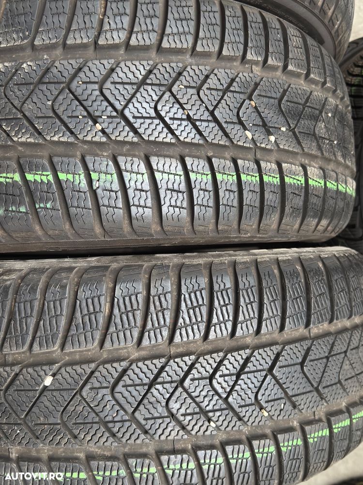Vând 4 anvelope 225/55/18 Pirelli de iarnă ca noi - 3