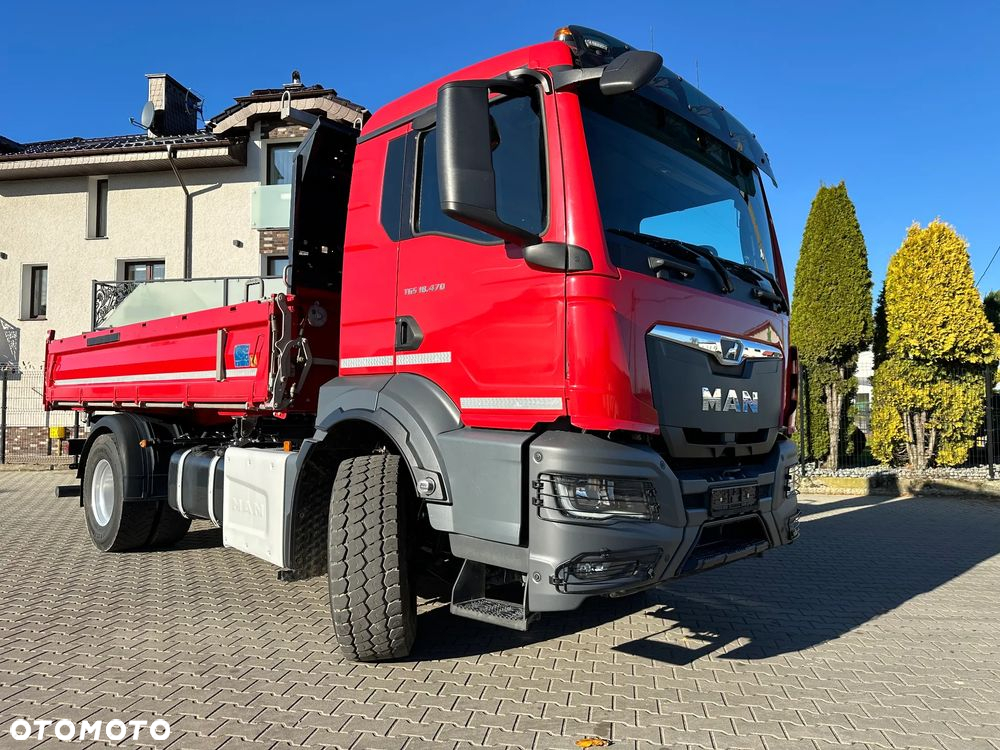 MAN TGS 18.470, 4X4H, BORDMATIC, WYWROT 3-STRONY - 27