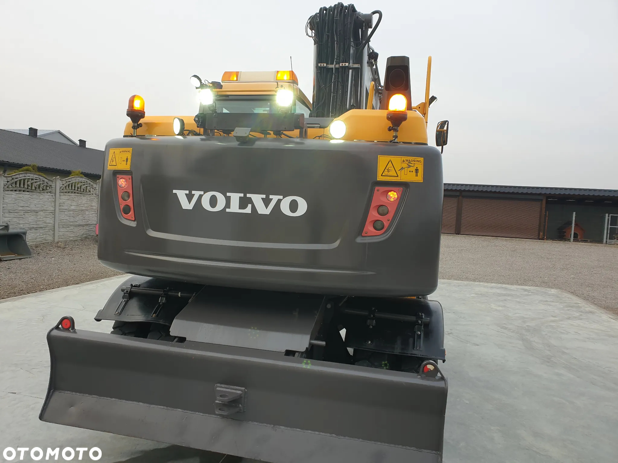 Volvo EW 160D ROTOTILT ZE SZCZYPCAMI SPROWADZONA PIĘKNY STAN - 15