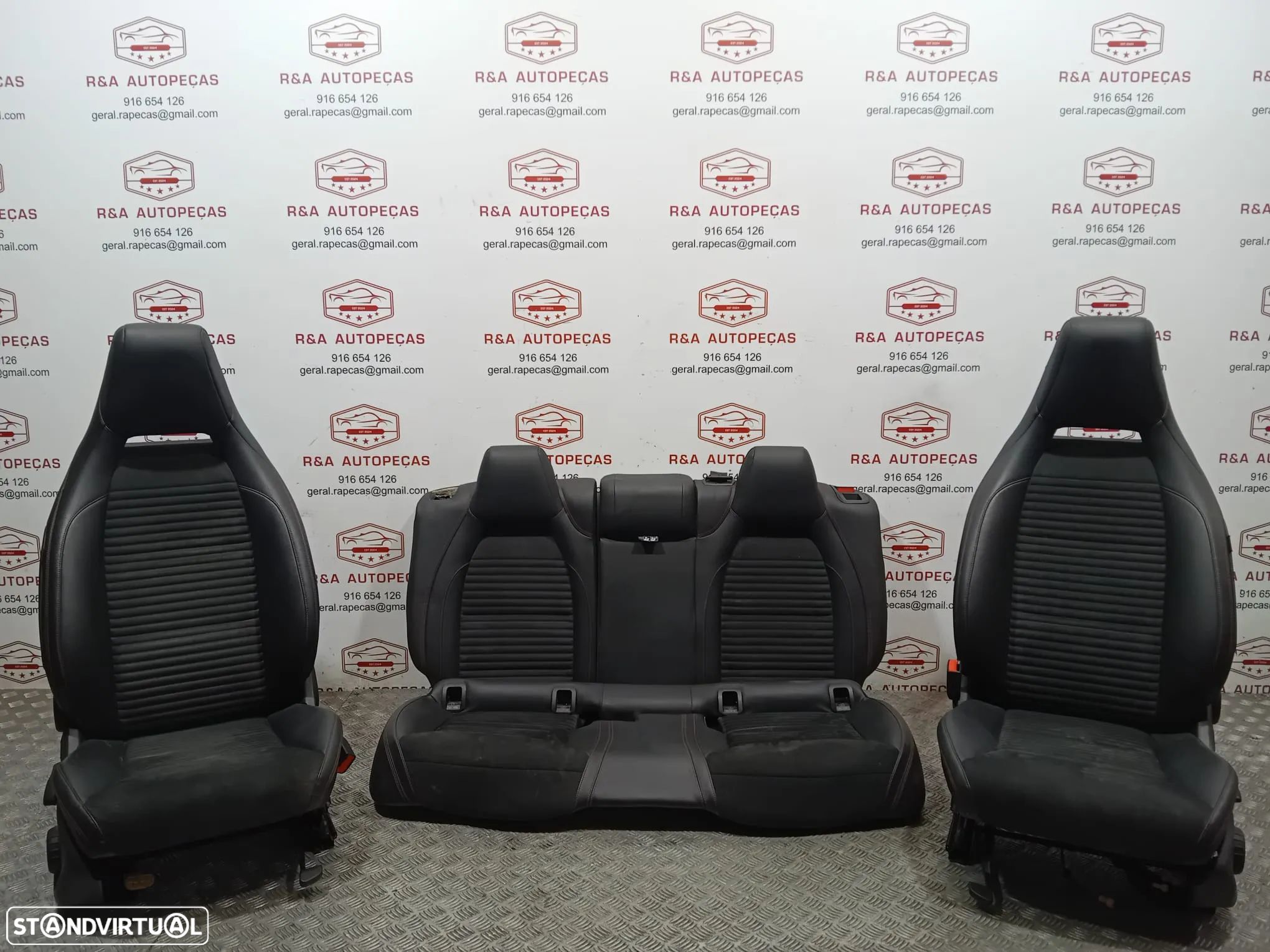 Conjunto de Bancos Mercedes Classe A W176 AMG Original - 1