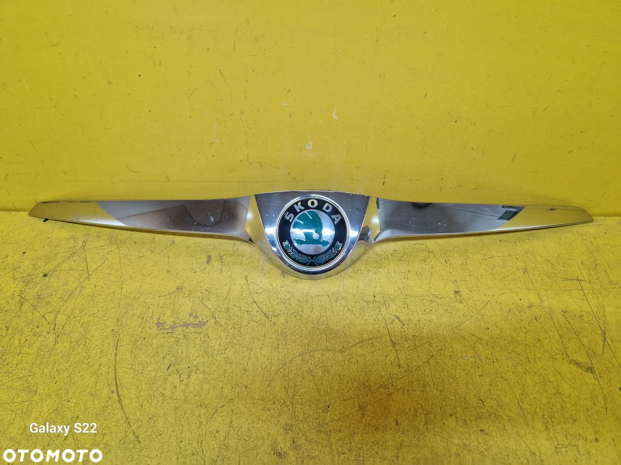SKODA FABIA II LIFT GRILL ATRAPA 5J0853661B - 1