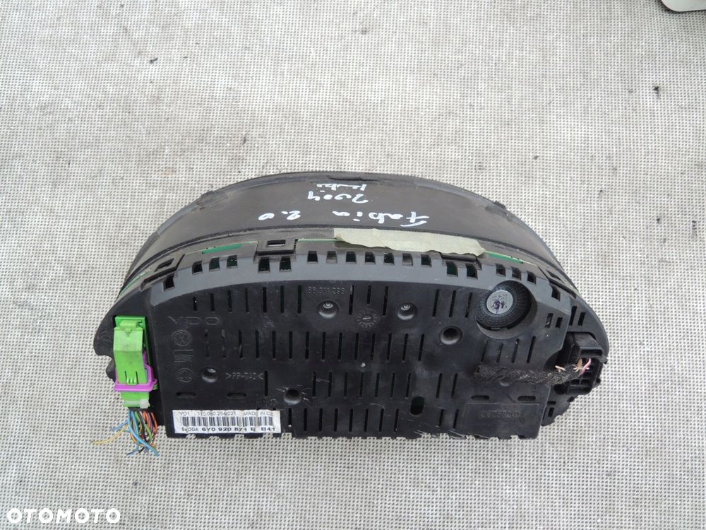 zegar licznik eu (oe) - skoda fabia i 6y 2.0b 04r - 4