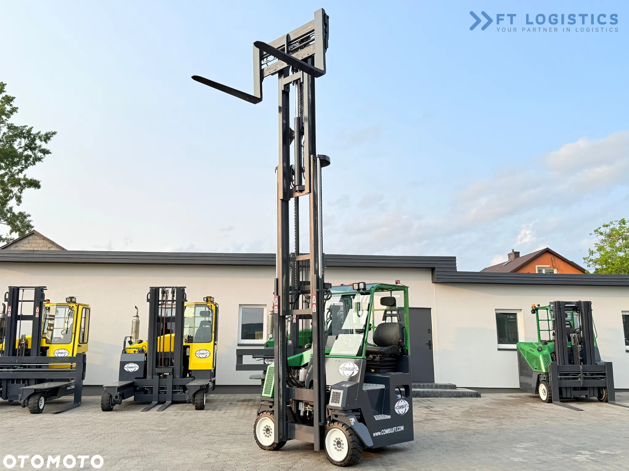 Combilift C4000CB / TRIPLEX - 5200MM / GAS / WOLNY SKOK / POZYCJONER WIDEŁ / PRZESUW WIDEŁ / WYSOKOŚĆ 2450MM / JAK NOWY - 33