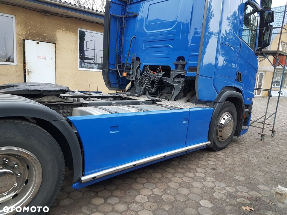 Spojlery spoilery osłony owiewki międzyosiowe zabudowy Scania R S - 7