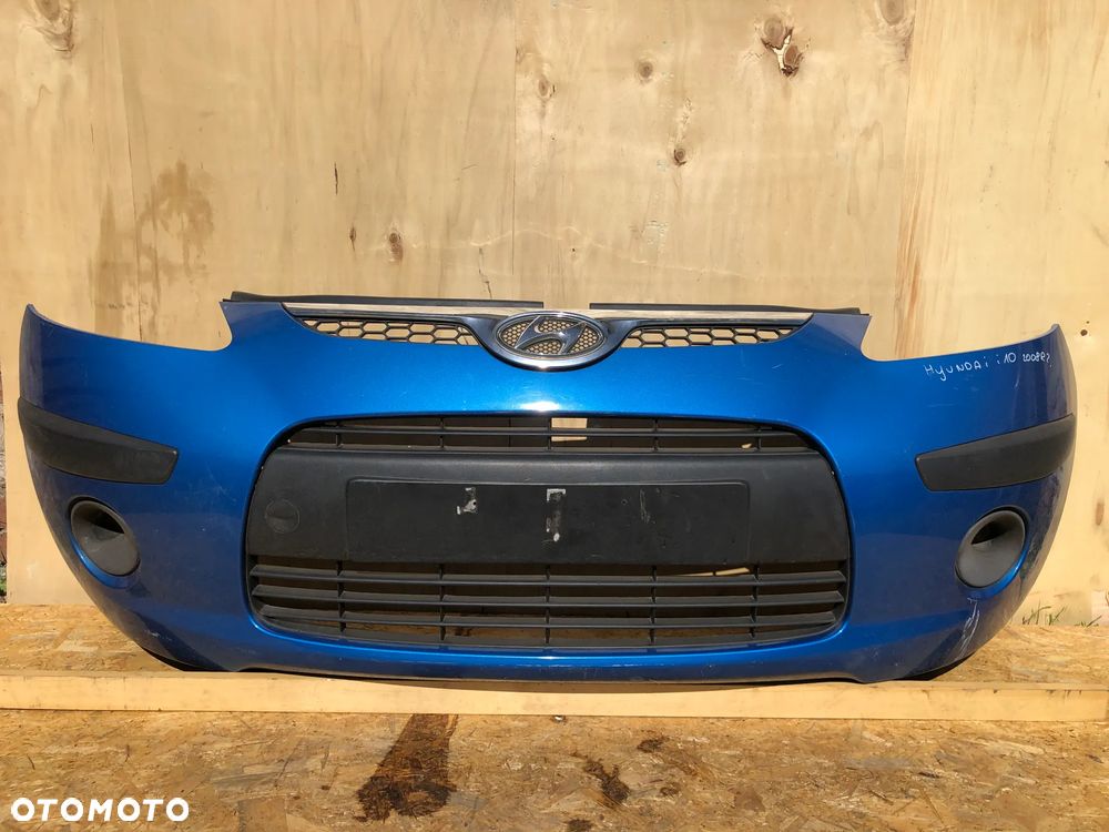B94. Zderzak Przód Przedni Hyundai I10 Niebieski Przedlift (2007-2010R) - Wysyłka
