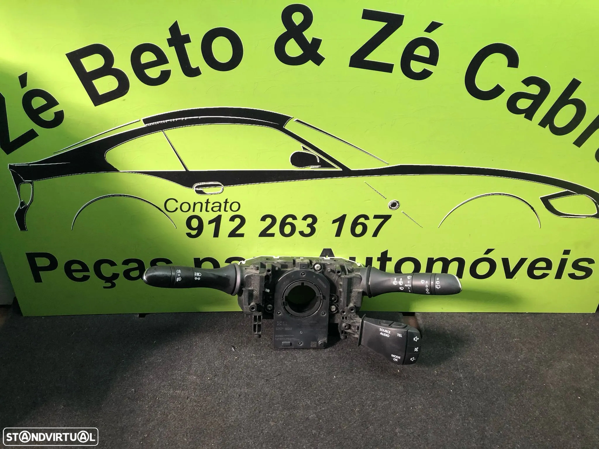 RENAULT SCENIC IV MANETE PISCAS LUZES LIMPA VIDROS SENSOR ANGULO - MP004 - 8