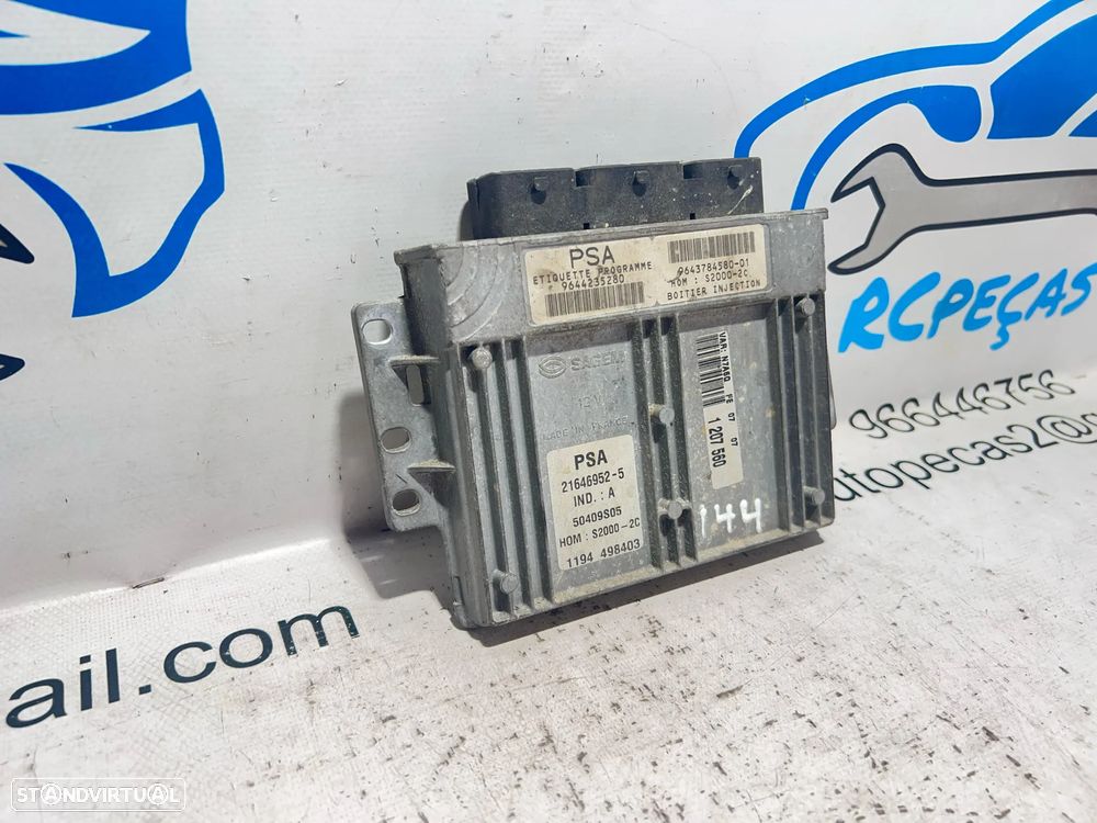 .Centralina Original Motor Sagem PSA Citroen Xsara NFU 1.6i 16v 9643784580 / S2000-2c - 4