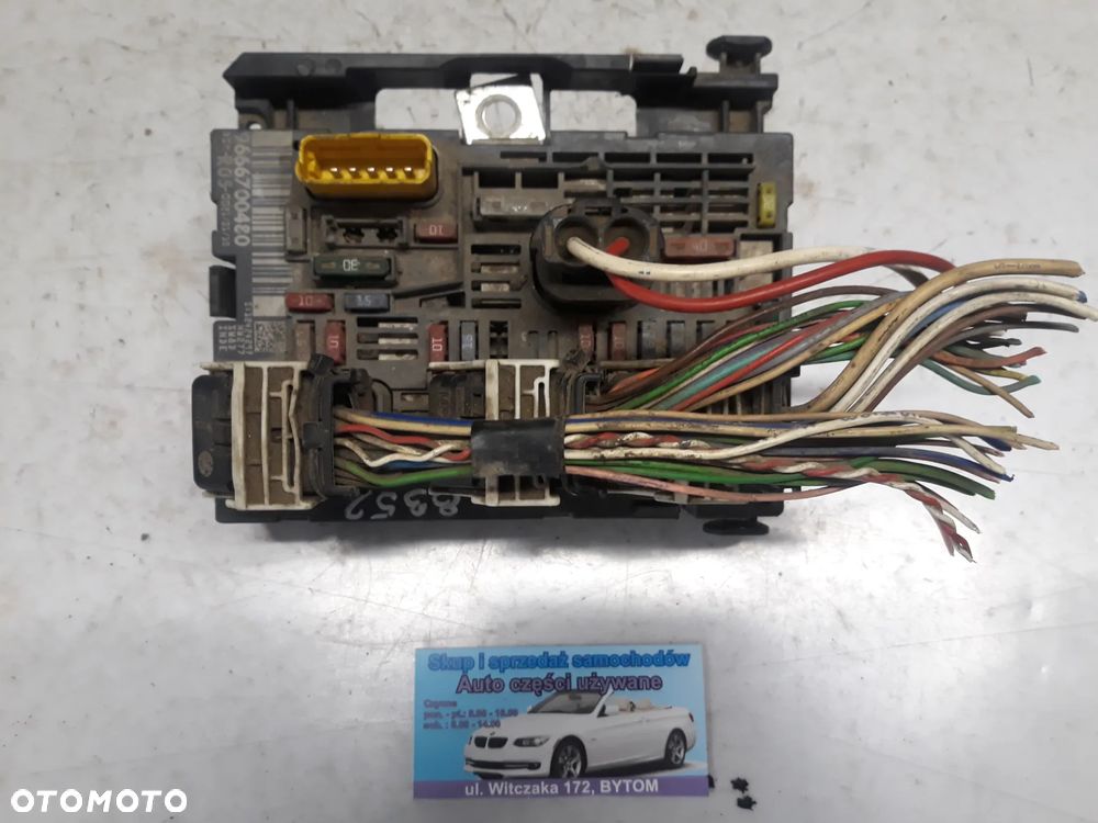 MODUŁ BSM PEUGEOT PARTNER II LIFT 1,6 HDI  2010r 9666700480 - 1