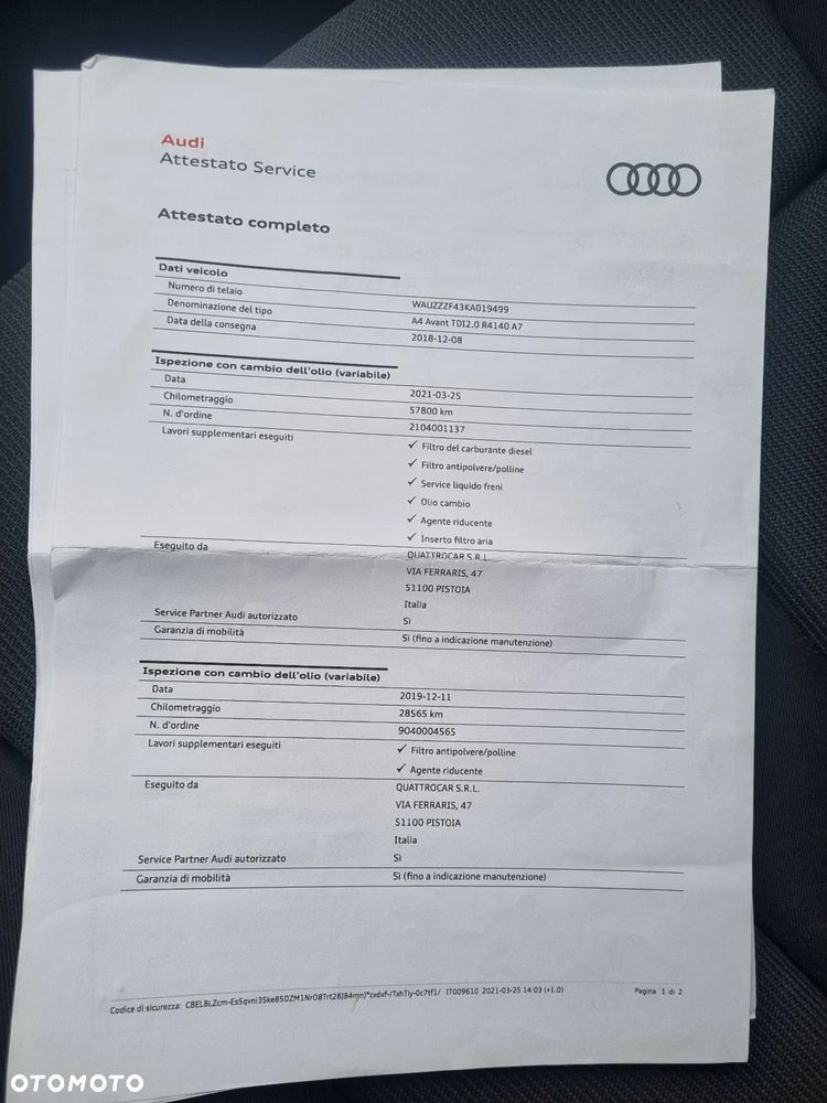 Audi A4 Avant 40 TDI S tronic S line - 27