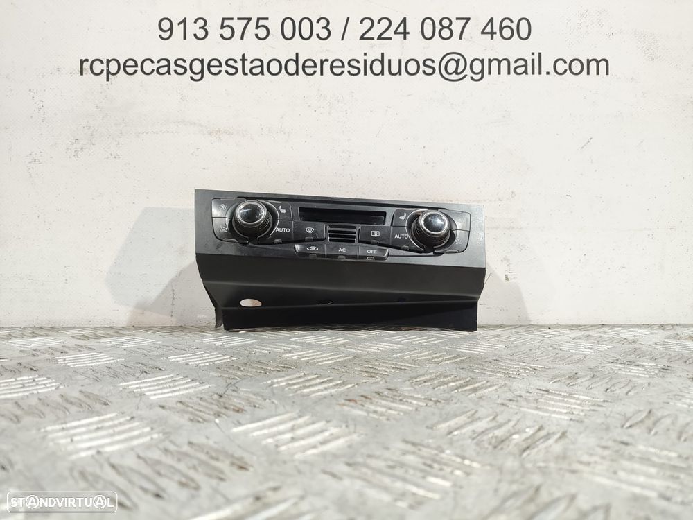 Climatronic Display Sofagem Comando AC Original Audi A5 8T Cabrio Função Aquecimento de Bancos - 7