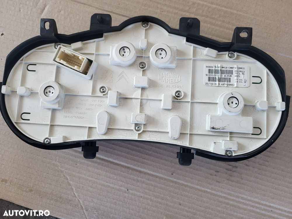 Ceasuri bord diesel peugeot 206 plus 2l 2m 9666637080 503001911903 - 3