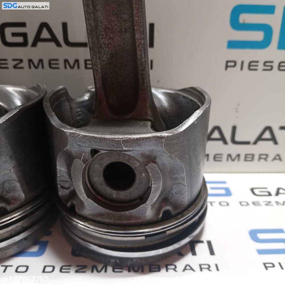 Set Piston Pistoane cu Biela Biele Peugeot 607 2.2 1999 - 2010 [X1118] [X1119] - 6