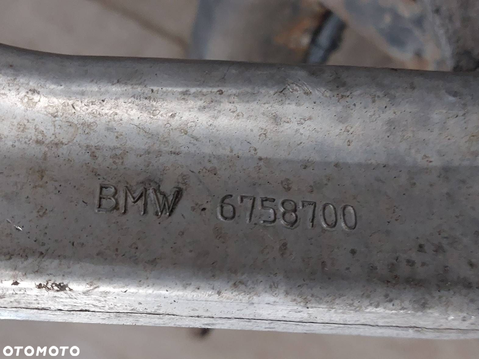 HAK HOLOWNICZY + TABLICZKA + WIĄZKA BMW E61 6758699 6758700 - 3