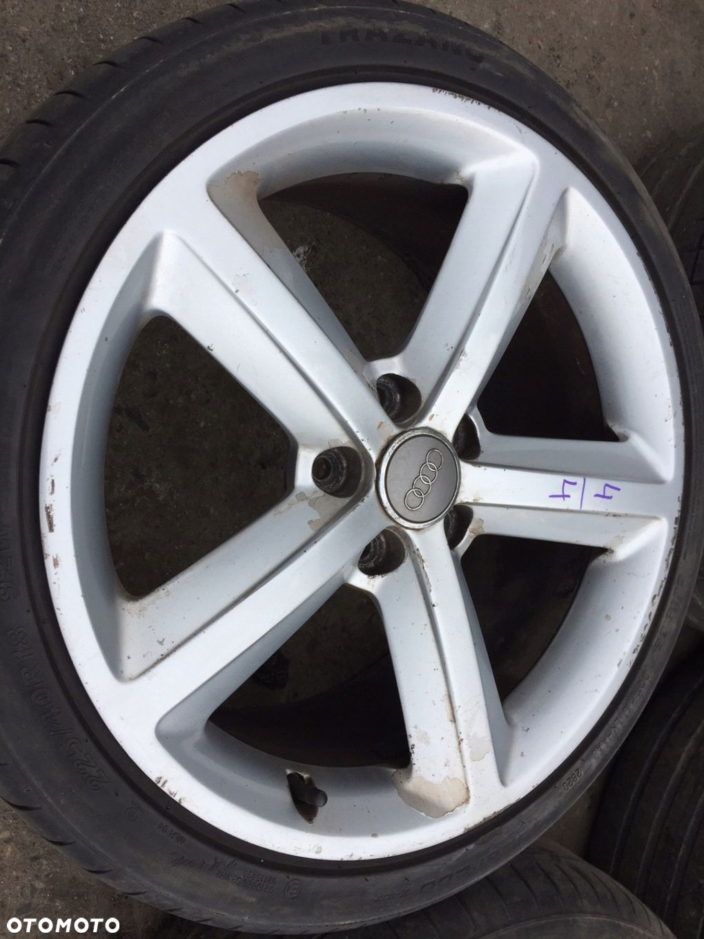 AUDI ALUFELGI FELGI 18 KOŁA 5X112 ET47 8K0601025Q - 9