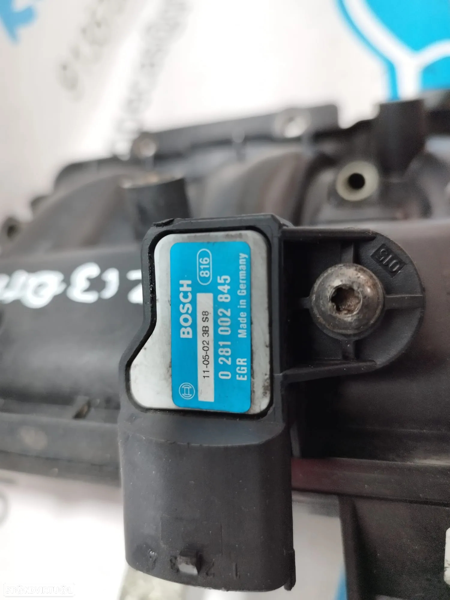 COLETOR ADMISSÃO EGR MOTOR ADMISSÃO 73501353 0 281 002 845  OPEL CORSA D HATCHBACK S07 1.3 CDTI L08, L68 90 CV Z 13 DTH - 3