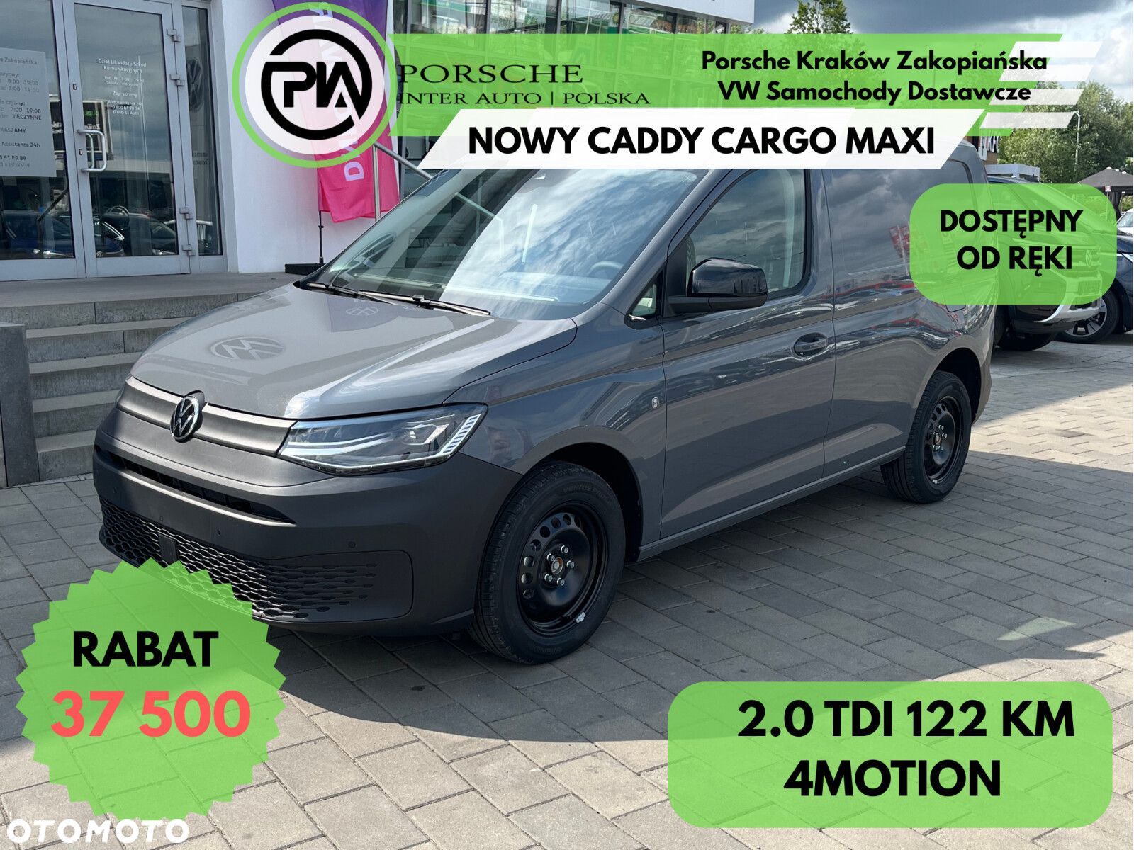 Volkswagen Caddy Caddy Cargo 2.0 TDI 122KM 4MOTION, manualna 6 -biegowa - 1