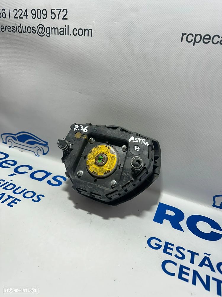 .Airbag Volante Condutor GM Opel Astra H 93862634 2004 - 2009 - 7