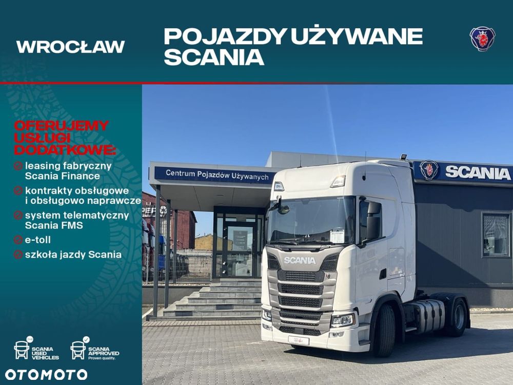 Scania S 500 A4x2NA Zawieszenie tył 4 poduszki - 1