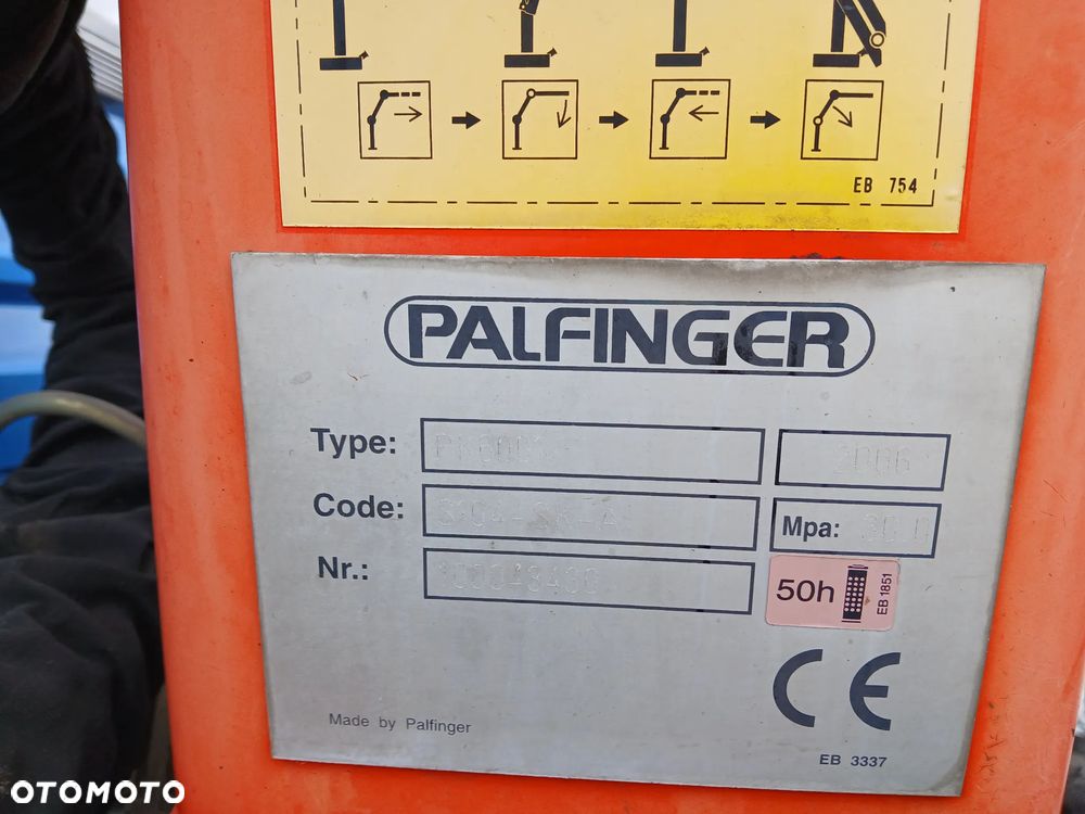 MAN TGL 8.210 2006 HDS Palfinger wywrotka Meiller-Kipper z Niemiec - 38
