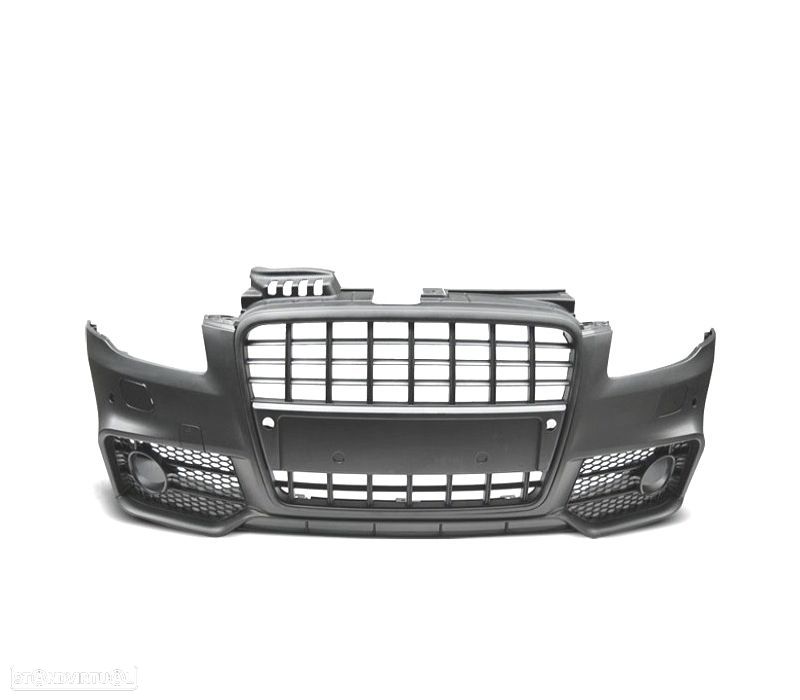 PARA-CHOQUES FRONTAL AUDI A4 B7 04-08 LOOK S-LINE PRETO PDC - 2