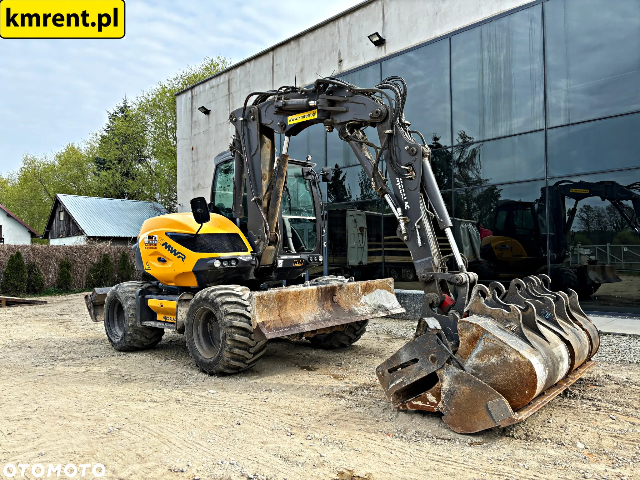Mecalac 11 MWR KOPARKA KOŁOWA 2021r. | 9 12 LIEBHERR 311 309 TAKEUCHI 295 KOMATSU PW 98 118 - 6