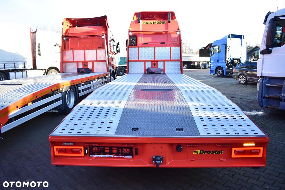 Scania R 370 / Autolaweta/ Pomoc drogowa/ Najazd 8.10m. / Wciągarka/ Sprowadzona z Niemiec ! - 15